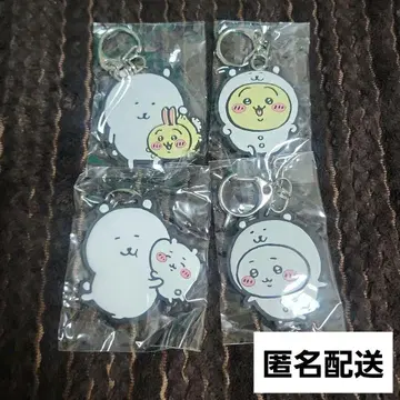 나가노 마켓 치이카와 (먼작귀) 러버 키링 4세트