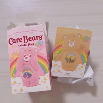popmart 케어베어 컬러풀 허그즈 Friend Bear