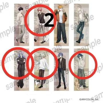 니지산지 마네키네코 가을날 슬림 포스터 5 세트