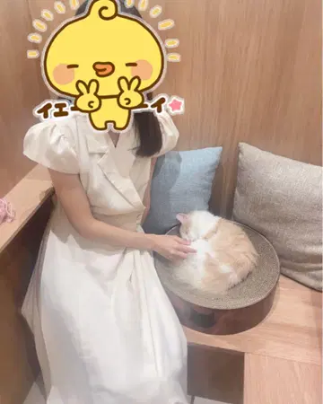 화이트 롱 원피스