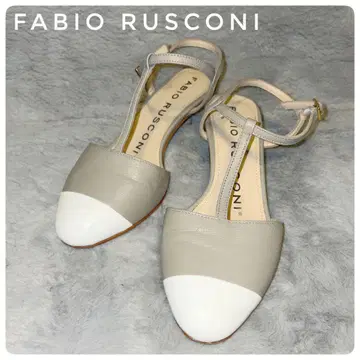 FABIO RUSCONI 파비오 루스코니 샌들 바이컬러 스트랩