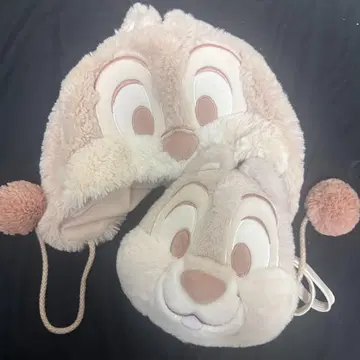 데일 팬 캡 봉제 인형 숄더 백