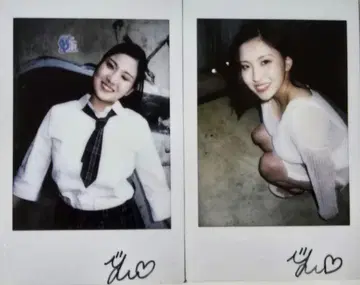 사사모토 유 사인 포함 폴라로이드 세트