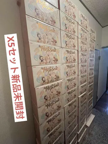 LABUBU THE MONSTERS Have a Seat 봉제 인형 5개