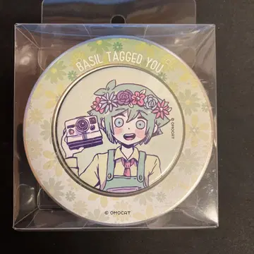 OMORI 오모리 카페 바질 캔뱃지