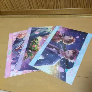 [미사용 새상품] HoneyWorks 전시회 클리어 파일 로맨틱 웨딩