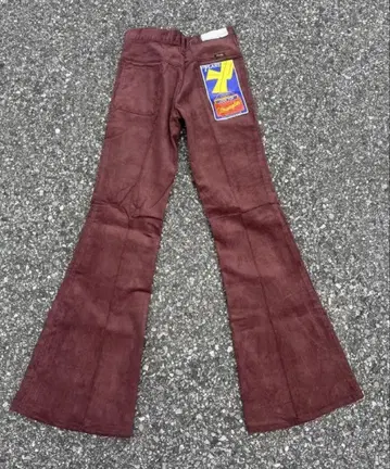 데드스탁 70년대 Wrangler 코듀로이 벨보텀 레어