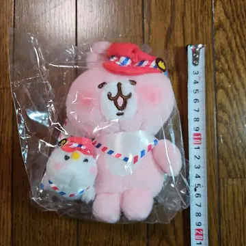 카나헤이의 작은 동물들 항공 우편 스타일 피스케와 토끼 봉제 인형