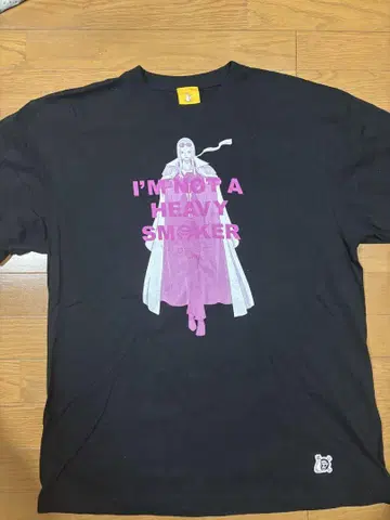 FR2 x ONE PIECE 해군본부 소장 히나 티셔츠 XL 원피스 블랙