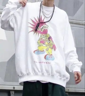 KIDILL 키딜 19aw 포멀 아나키스트 맨투맨