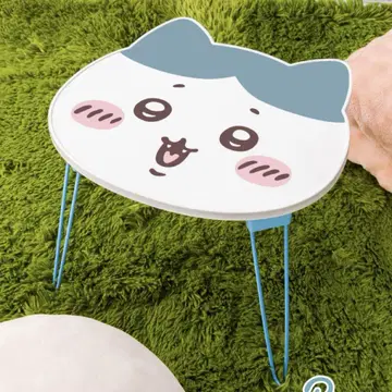 치이카와 (먼작귀) 얼굴 접이식 미니 테이블 하치와레
