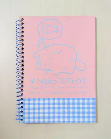 쇼와 레트로 산리오 고양이 토토 NEKO TOTTO? 메모장 1985년