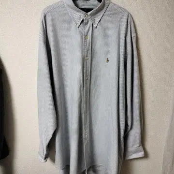Ralph Lauren Yarmouth 스트라이프 셔츠 90s