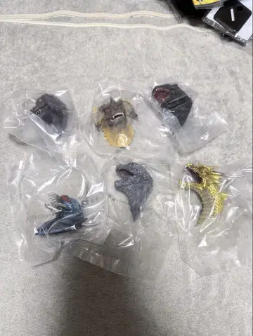 고질라 제일복권 몬스터 헤드 마그넷 풀 컴프 전 종류 6종