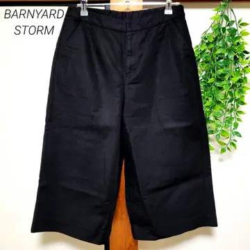 BARNYARDSTORM 밴야드 스톰 팬츠 바지 가우초 블랙