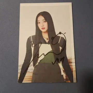 리토그리 유미 사인 포함 솔로 엽서