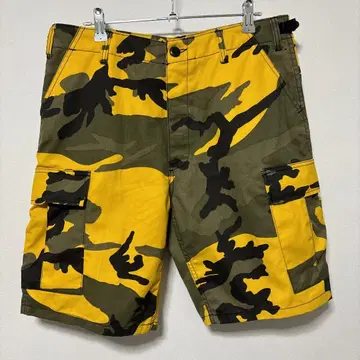 로스코 CAMO BDU COMBAT SHORTS yellow camo