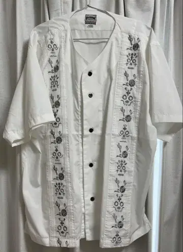 HOUSTON 노카라 쿠바 셔츠 2XL