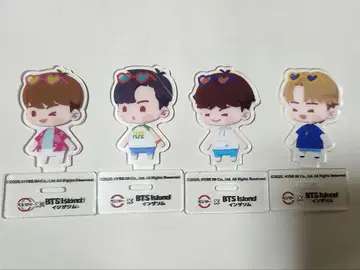 아크릴 스탠드 4개 세트