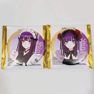 [미사용] 착Record전 캔뱃지 키타가와 마린 쿠로에 시즈쿠 2종 세트