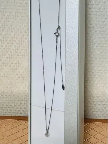 다이아몬드 PT 목걸이 E 컬러 플라티나 0.545ct 감정서