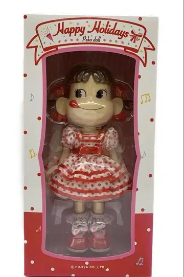 미개봉 새상품 해피 홀리데이 페코짱 인형 후지야 밀키