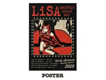 LiSA 북미 투어 NATOUR 포스터