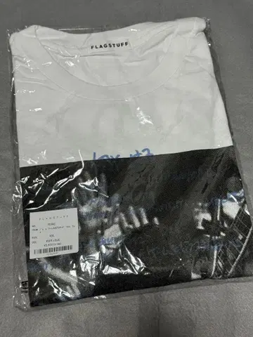 플래그스타프 I's 아노 짱 티셔츠 블루 XXL F-LAGSTUF