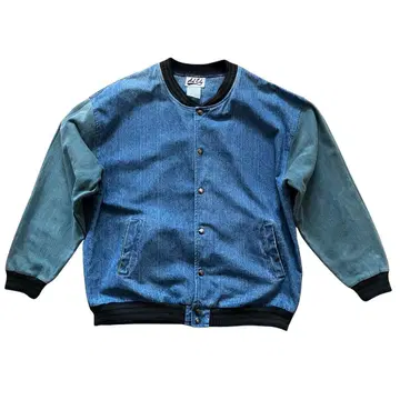 Ash City Stadium Jacket 바시티 자켓 블루 L 사이즈