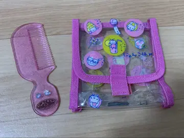 냥냥냥코 냥코 휴식 클리어 파우치, 빗 세트