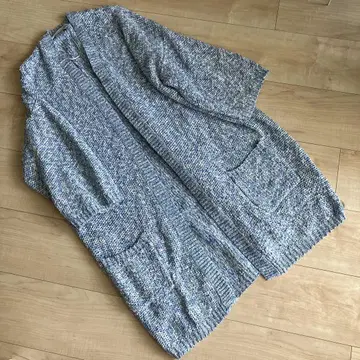 거친 짜임의 썸머 가디건 겉옷