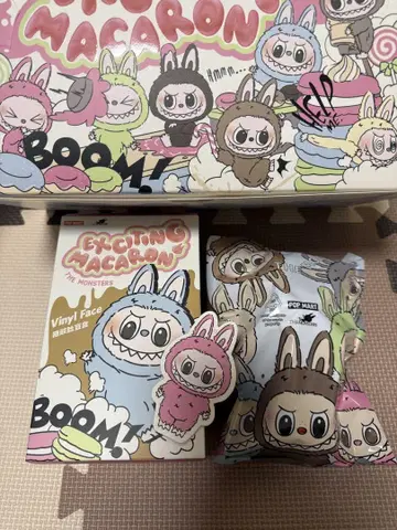 정품 러브 POPMART 익사이팅 마카롱 몬스터즈
