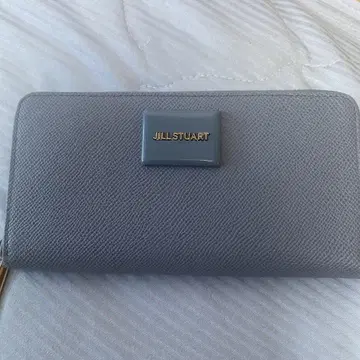 JILL STUART 더스티 블루 장지갑