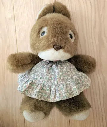 쇼와 레트로 빈티지 토끼 봉제 인형