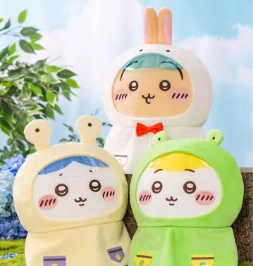 치이카와 (먼작귀) 비오는 날 BIG 봉제 인형 3종 세트