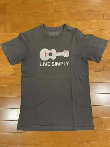파타고니아 Live Simply 기타 고유명사 티셔츠 S 사이즈 그레이