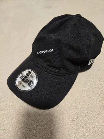 claquepot New Era Cap 블랙 캡 쿠도 다키