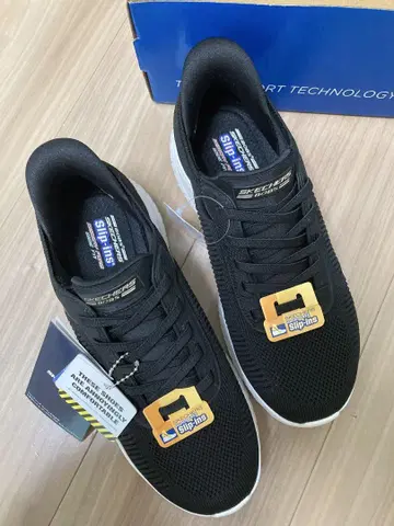 익명 배송 스케쳐스 Bobs 블랙 검정 스니커즈 새상품 슬립 인 23cm