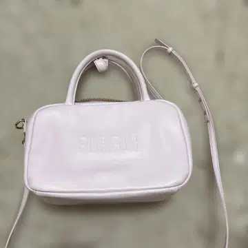 FURFUR 핑크 미니 보스턴 백