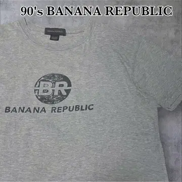 90's BANANA REPUBLIC 프린트 티 USA제