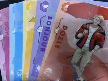 도즈루사 엔터테인먼트 복권 클리어 파일 세트