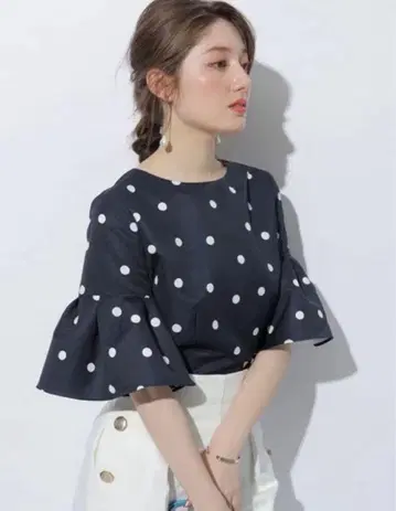 아푸와이저 리셰 도트 블라우스
