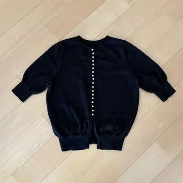 ballsey 펄 버튼 가디건 S