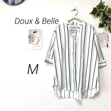 9016-1 Doux & Belle 스트라이프 셔츠 M 블라우스