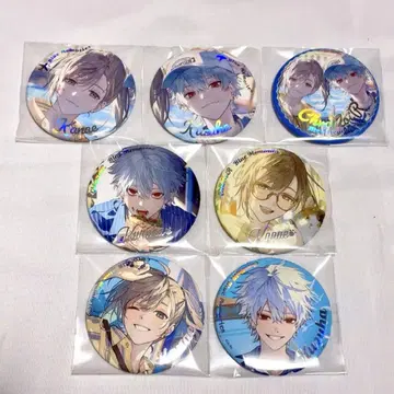 니지산지 카노 쿠츠하 Blue Memories 캔뱃지 컴플리트 세트