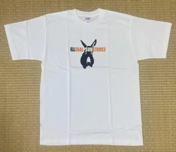 ILLEGAL SUBSTANCE 밴딩 티셔츠