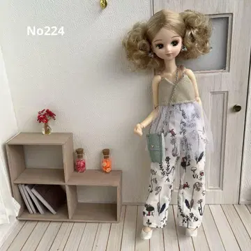 리카짱 의류 튤 달린 뷔스티에 4세트 No224