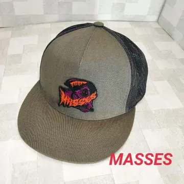 MASSES 마시스 메쉬 캡 그레이