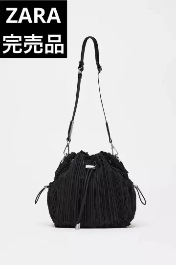 ZARA 플리츠 복조리 백 완판템