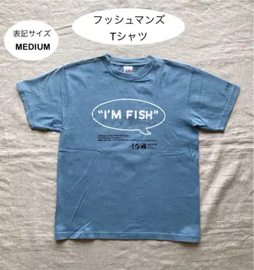 피쉬맨즈 T셔츠 표기 사이즈 MEDIUM Fishmans 락T